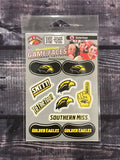 Face Tattoos 10PK Combo Peel & Stick with Multiple Logos