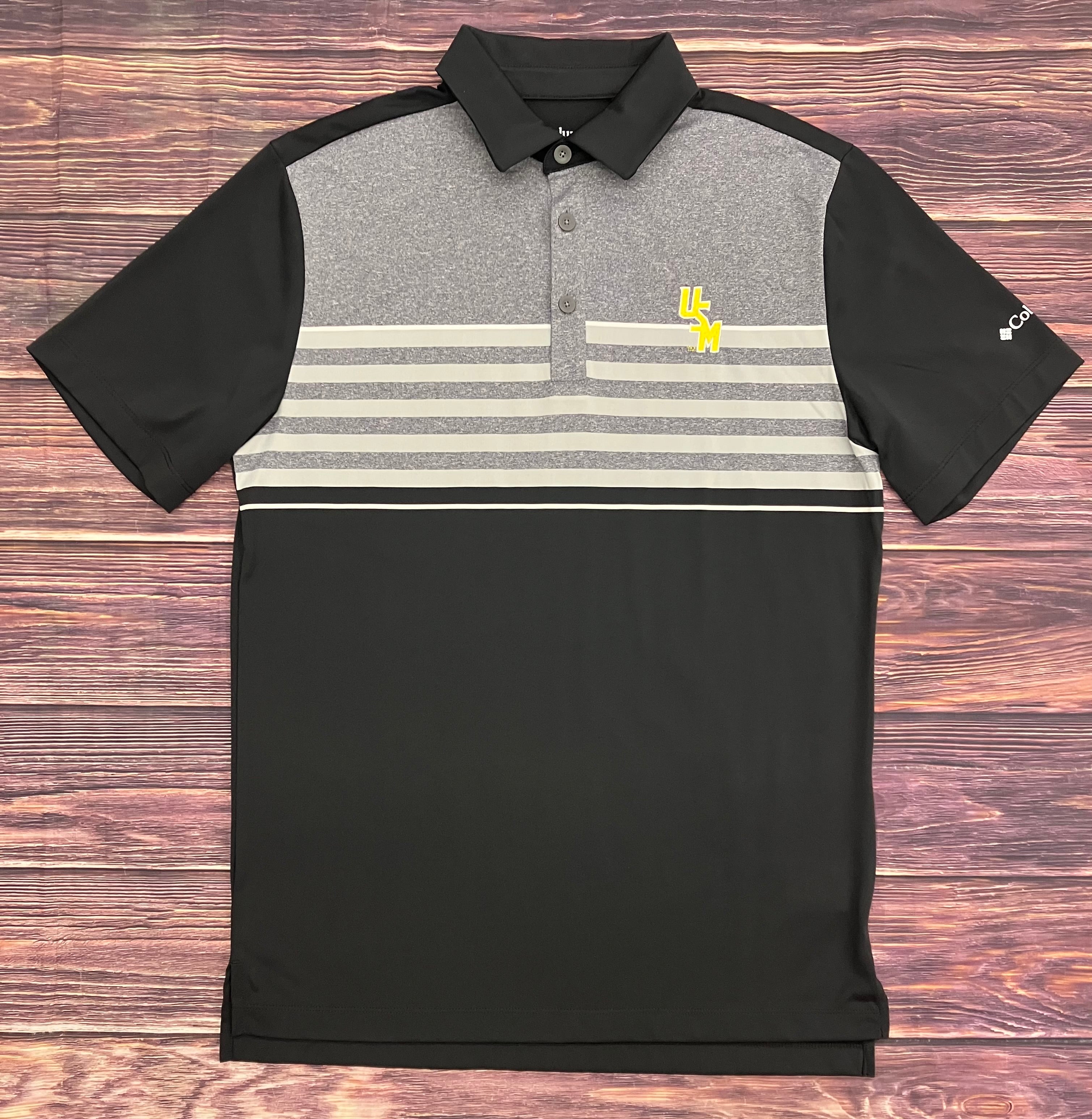 Columbia Polo Men's Clayton Hills Omni-Wick Stacked USM