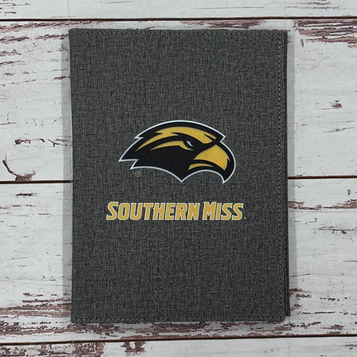 Office Padfolio with Eagle Head Southern Miss