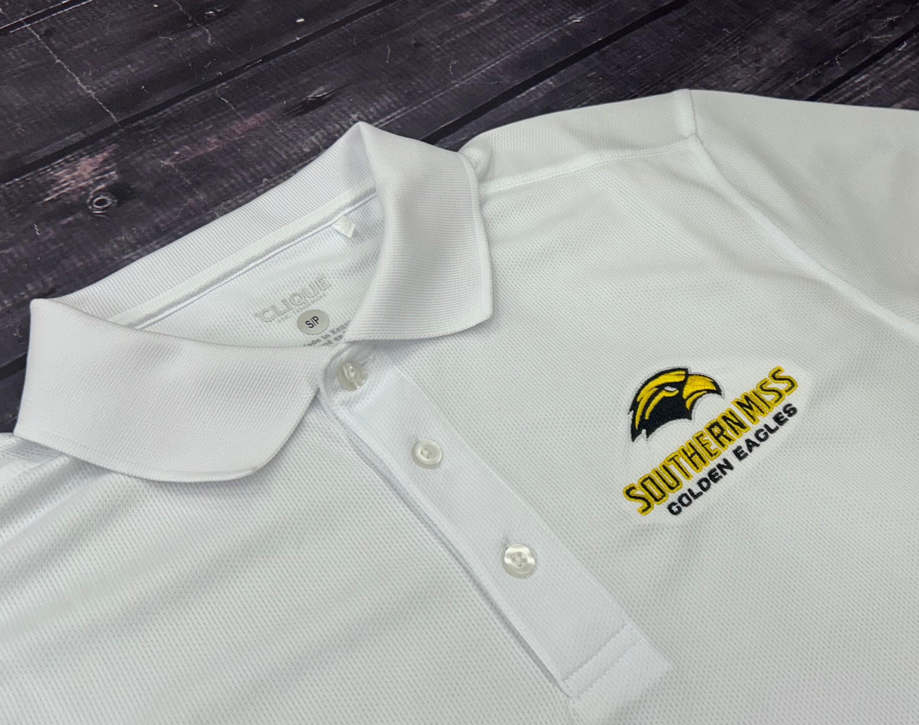 Cutter & Buck Men's Ice Pique Polo with Wordmark