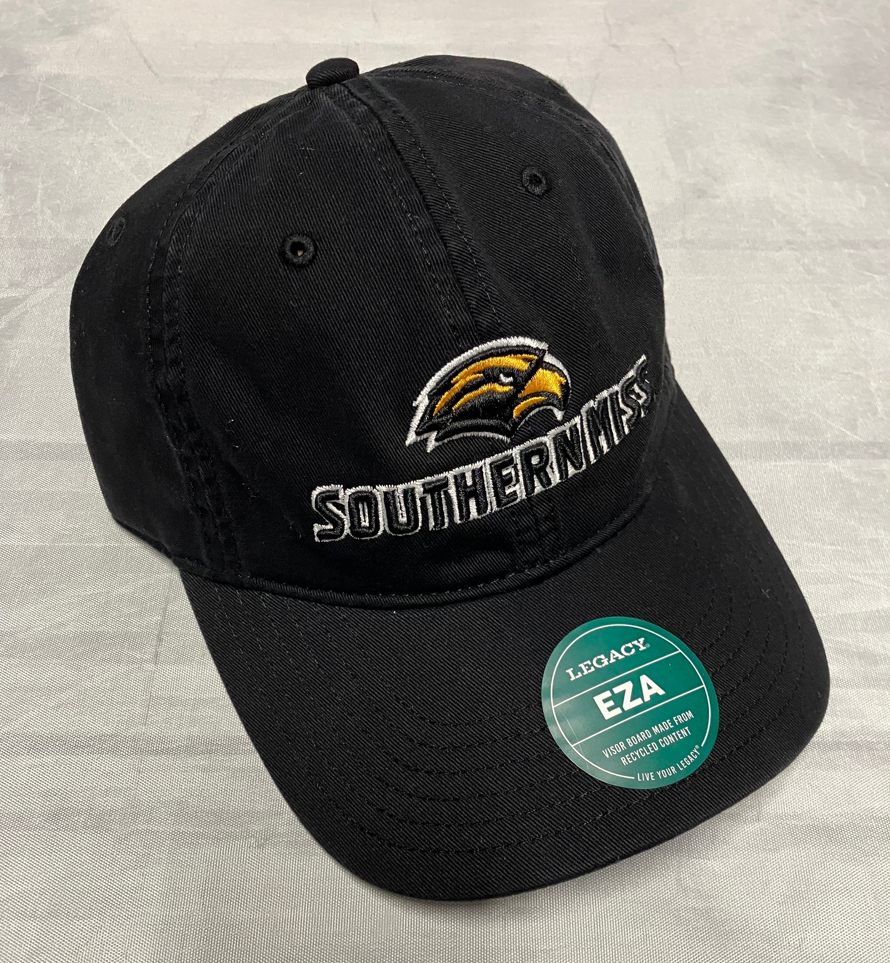 Cap Baseball EZA Relaxed Twill with Eagle Head Southern Miss
