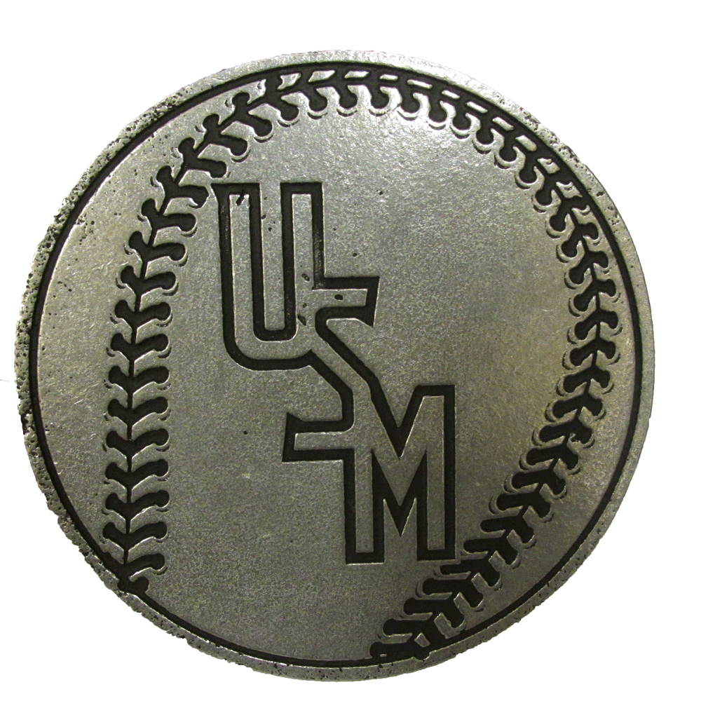 Auto Hitch Cap Stacked USM Baseball Shape
