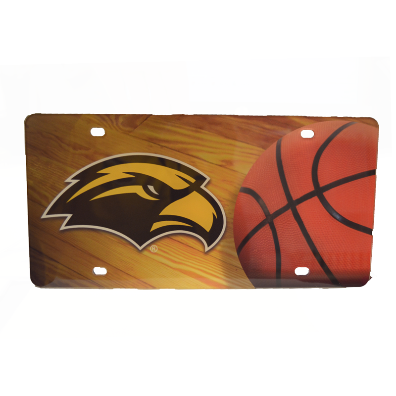 Auto License Plate Basketballl Eagle Head