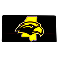 Auto License Plate Mississippi State Emblem Eagle Head