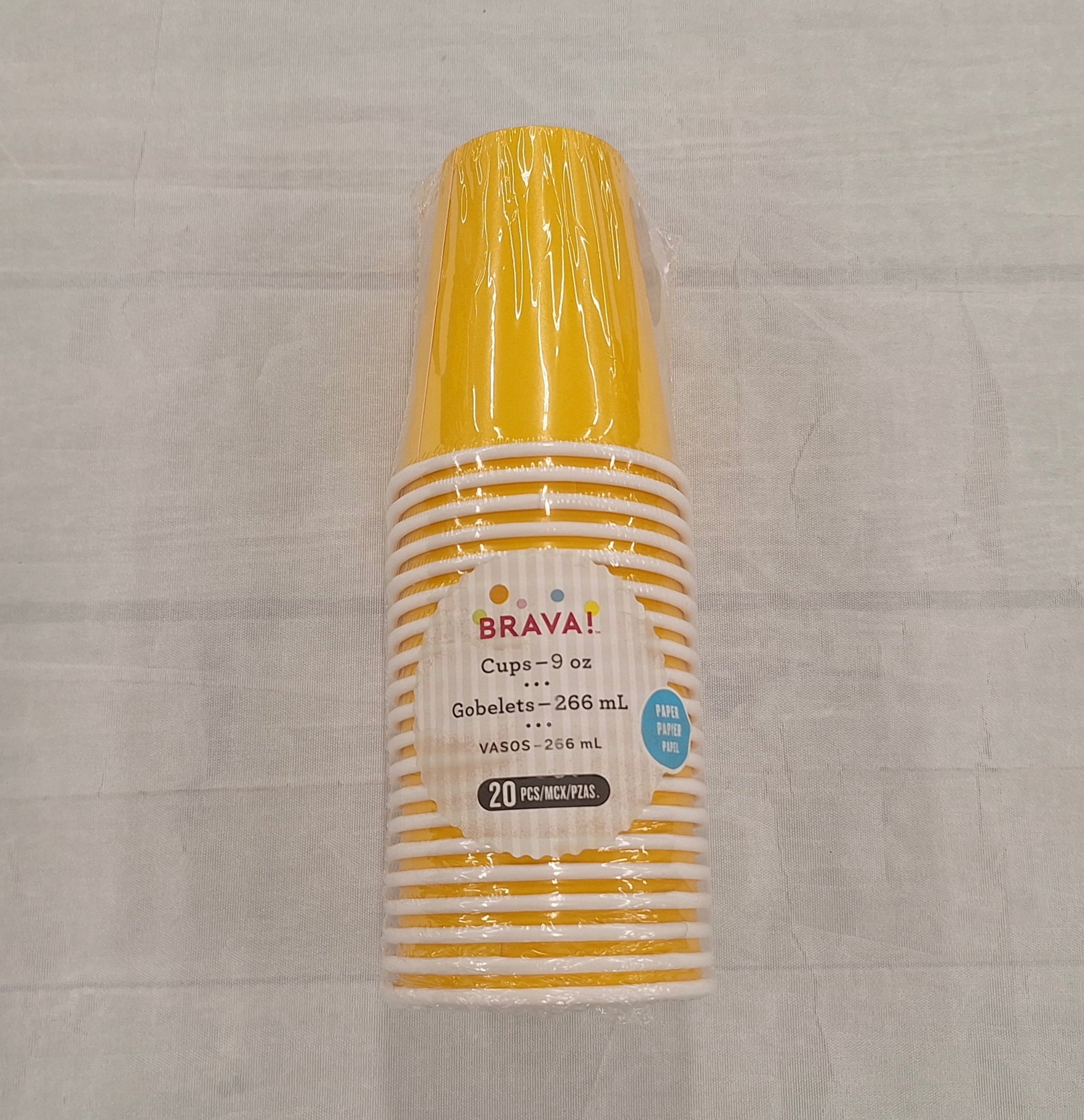 Tailgate Cup Paper 9oz 20 Count