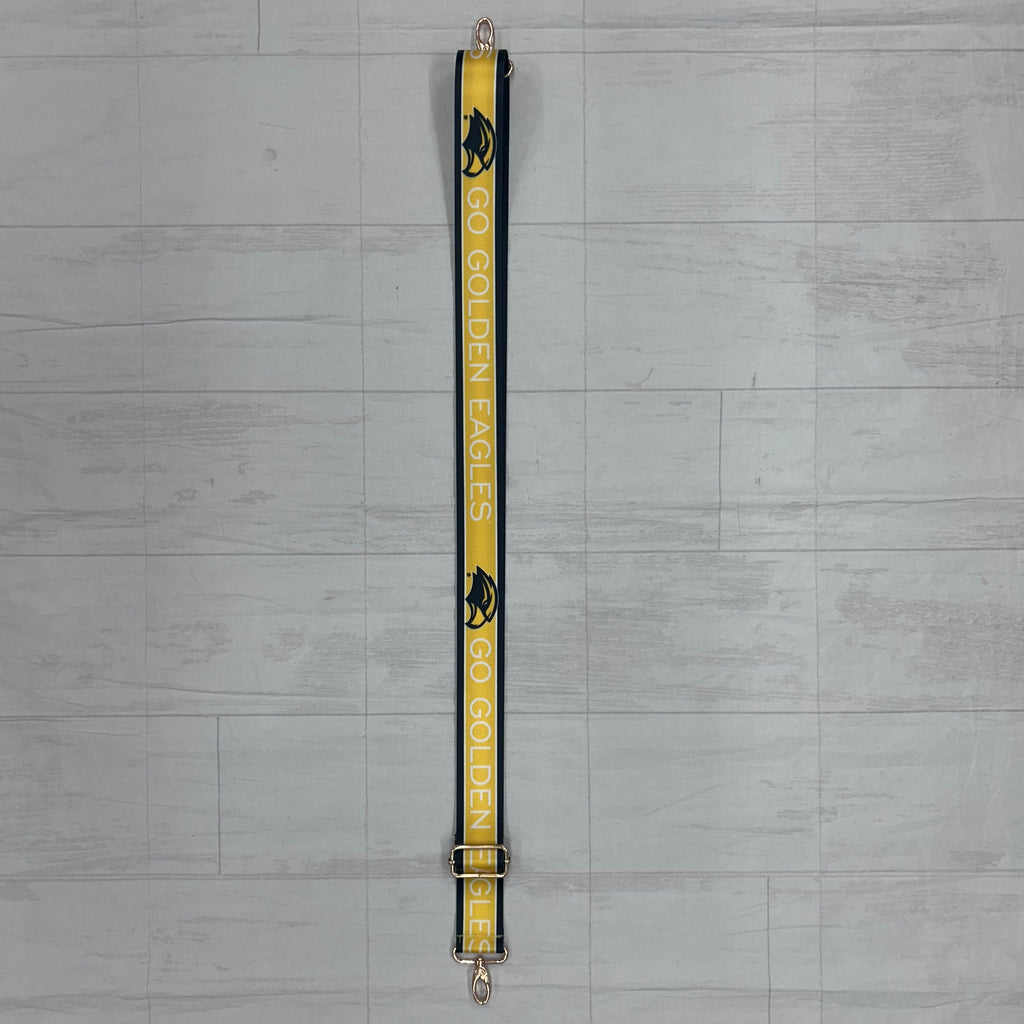 Purse Strap with Eagle Head and Go Golden Eagles