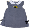 Embroidered Baby Dress with Eagle Head