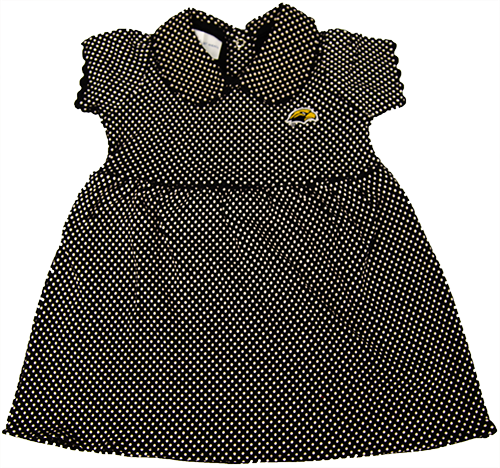 Baby Peter Pan Collar Dress and Bloomers with Eagle Head