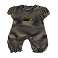 Creative Knitwear Baby Bubble Striped Onesie with Eagle Head