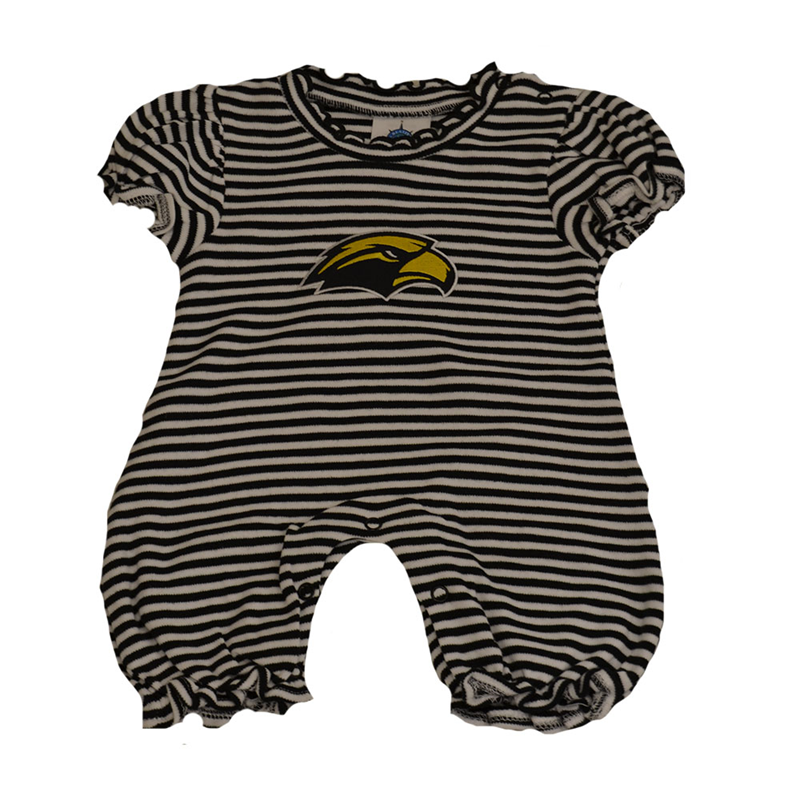 Creative Knitwear Baby Bubble Striped Onesie with Eagle Head