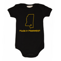 Atlanta Hosiery Co. Baby Made in Mississippi Onesie