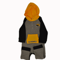 Colosseum Athletics Baby Hooded Robin Onesie with Long Sleeves and Various Logos
