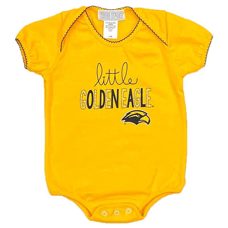 Third Street Sportswear Baby Little Golden Eagle Onesie