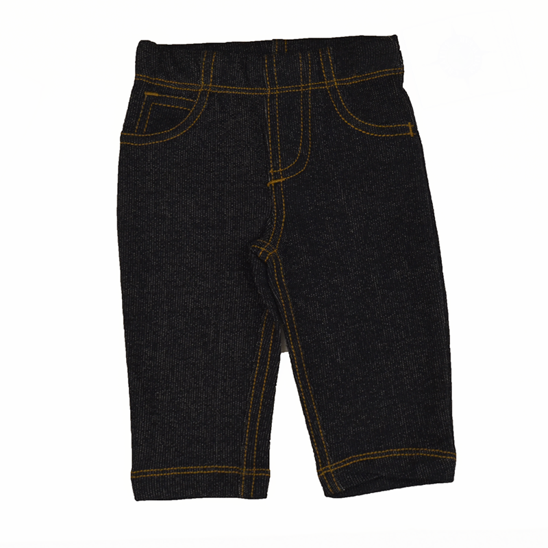 Creative Knitwear Baby Denim Jean with Back Pocket and Eagle Head
