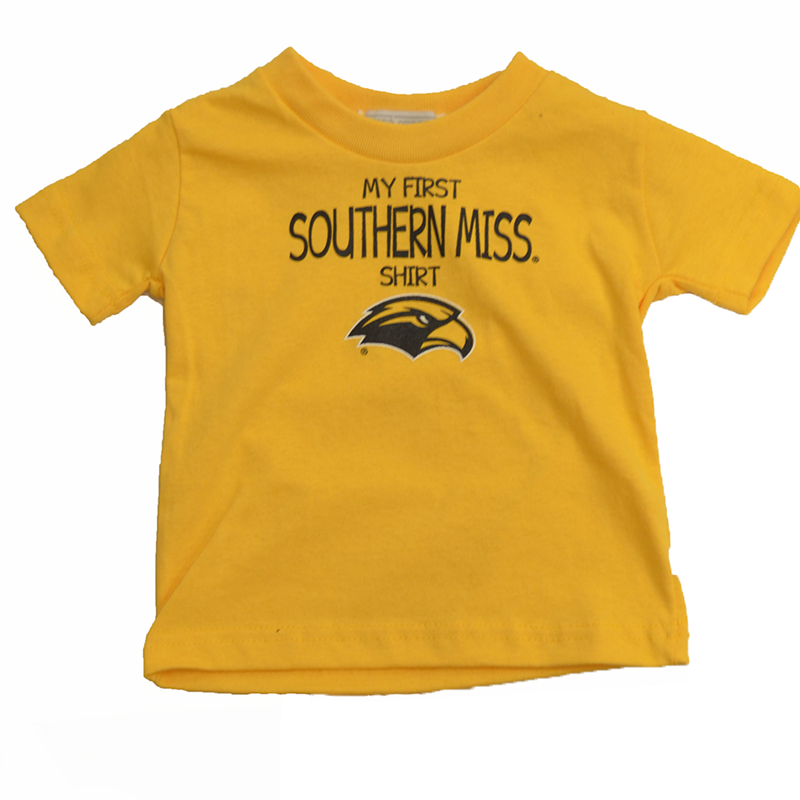 Third Street Sportswear Baby Short Sleeve T-Shirt My First Southern Miss Shirt