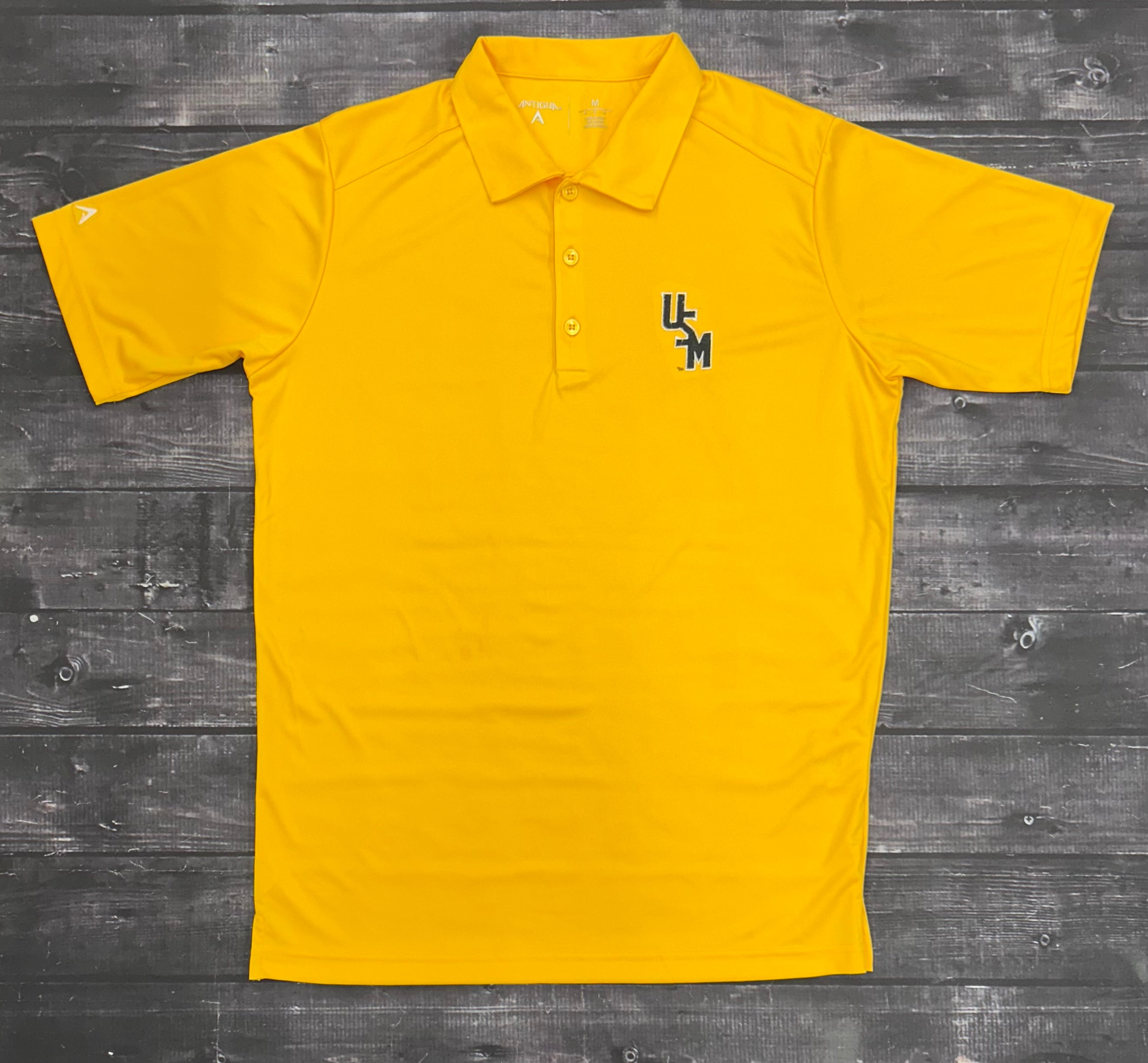Antigua Men's Tribute Polo with Stacked USM