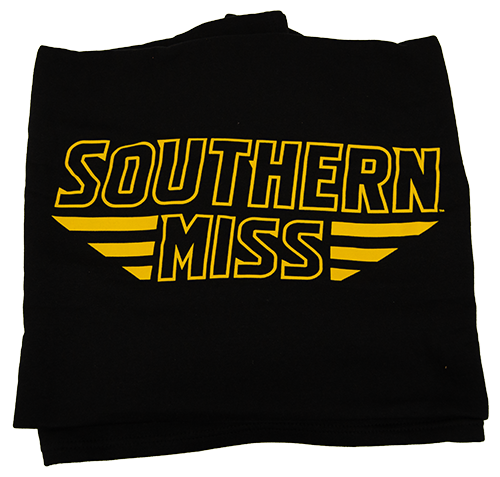 Blanket Sweatshirt Southern Miss Bars Logo