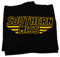 Blanket Sweatshirt Southern Miss Bars Logo