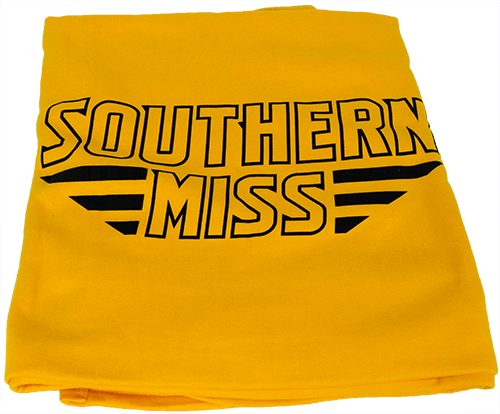 Blanket Sweatshirt Southern Miss Bars Logo