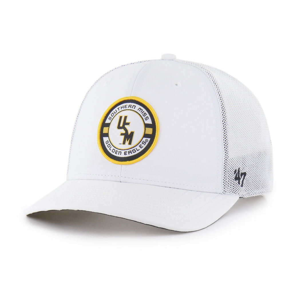 Strand Trucker Cap with Round Stacked USM Patch