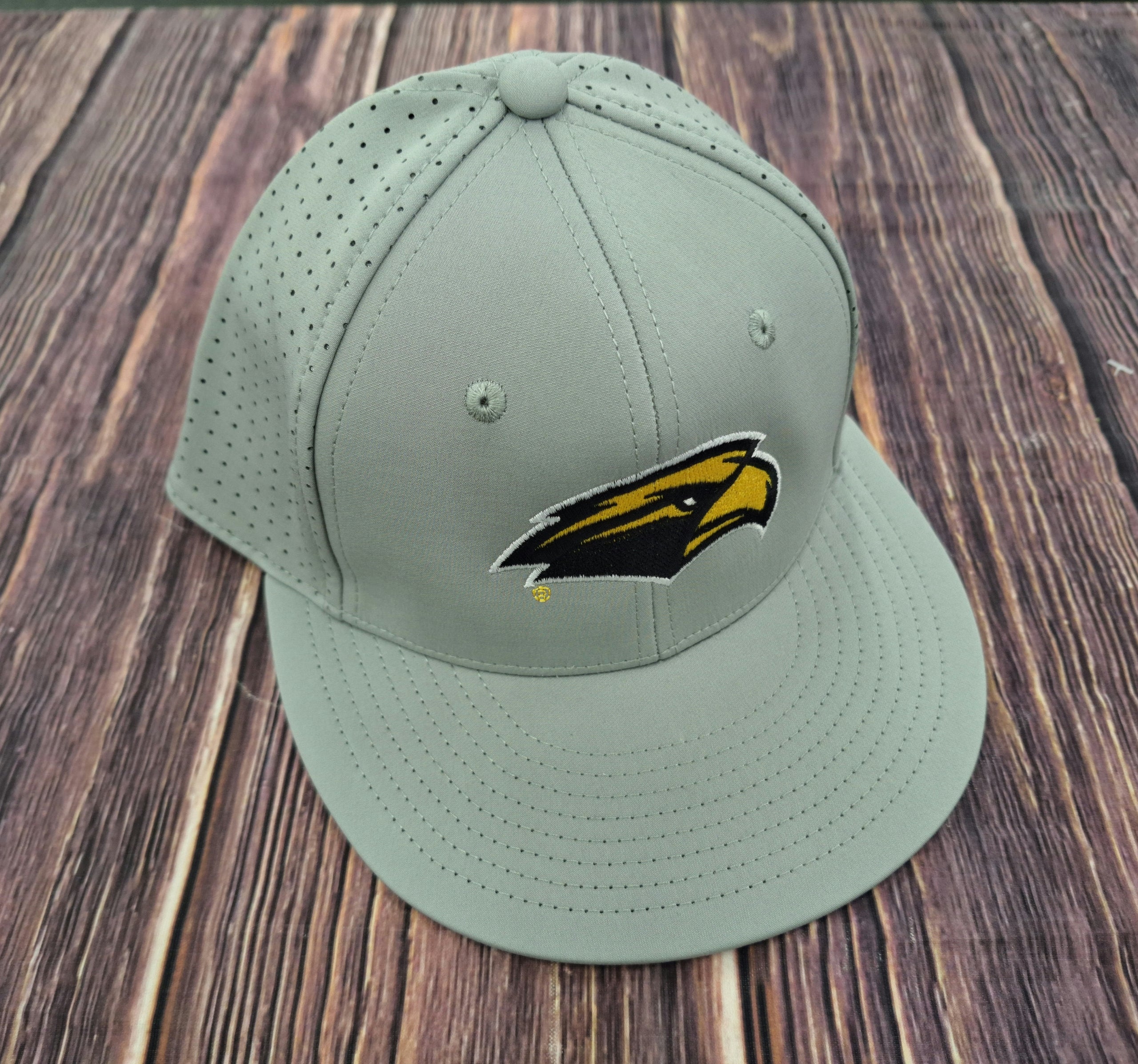 Youth Cap Baseball Smi Eagle Head Holes Laser Cut