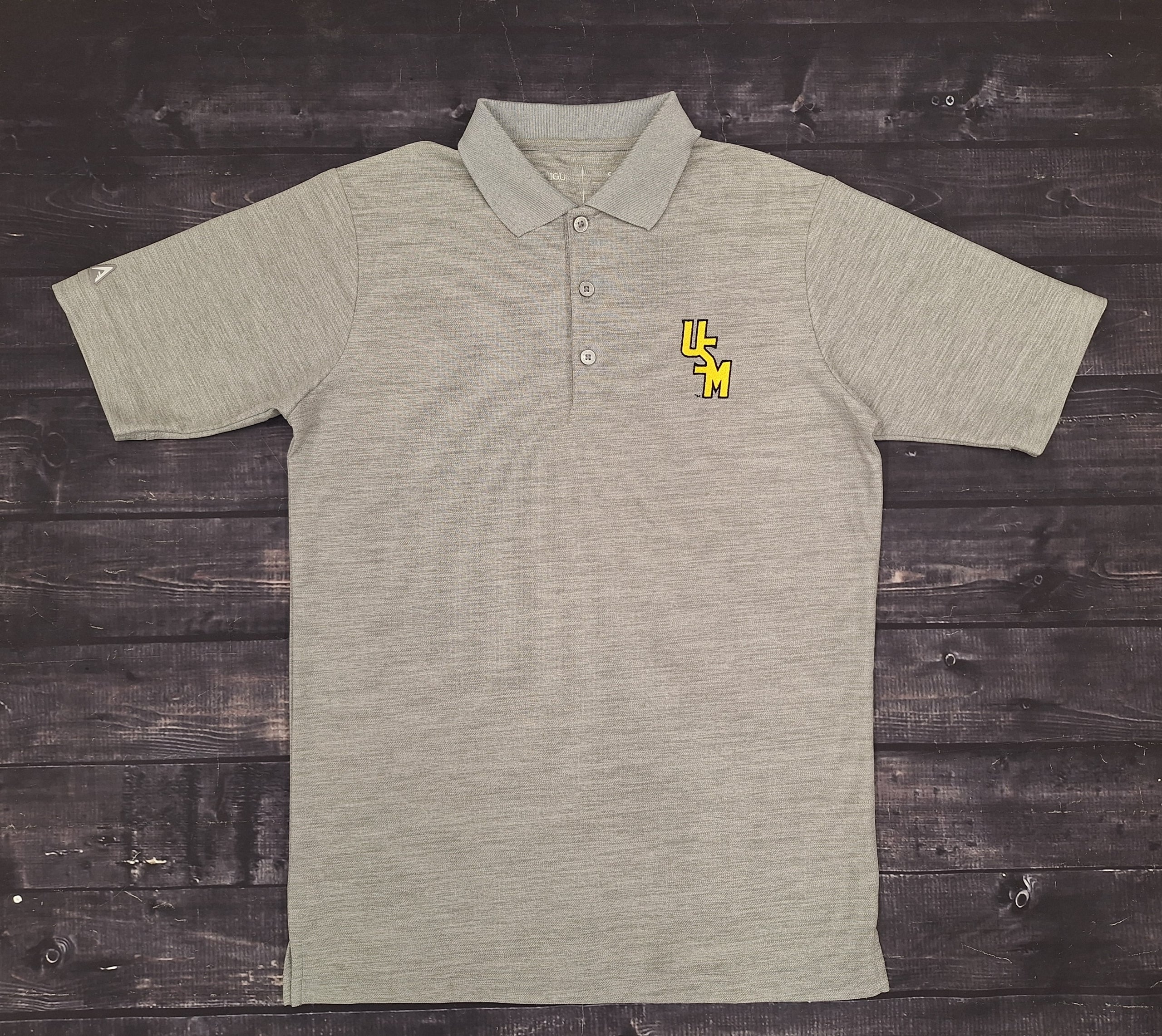 Antigua Men's Legacy Pique Polo with Stacked USM