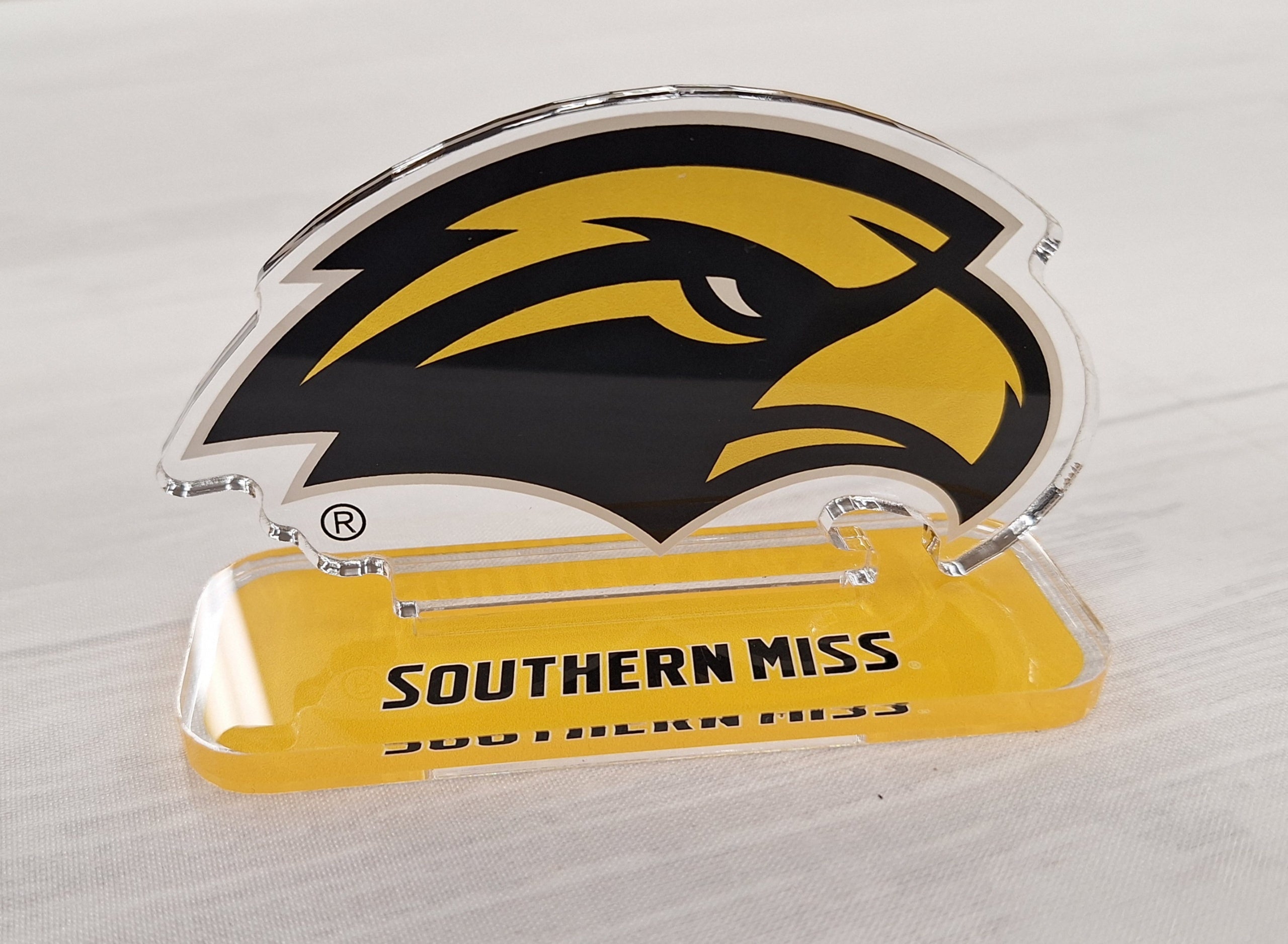Mini Acrylic Eagle Head Standee