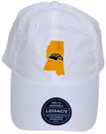 L2 Brands Cap Baseball Adjustable Cfa Gold Mississippi Emblem Eagle Head