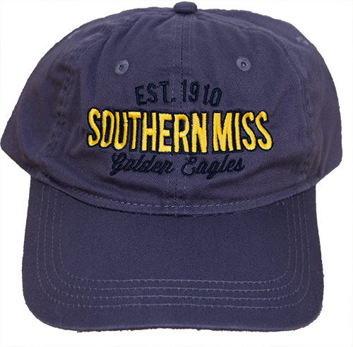 Cap Baseball Est 1910 Over Southern Miss Over Golden Eagles Script