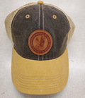 L2 Brands Cap Baseball Trucker Black Gold Patch Adam Deloach