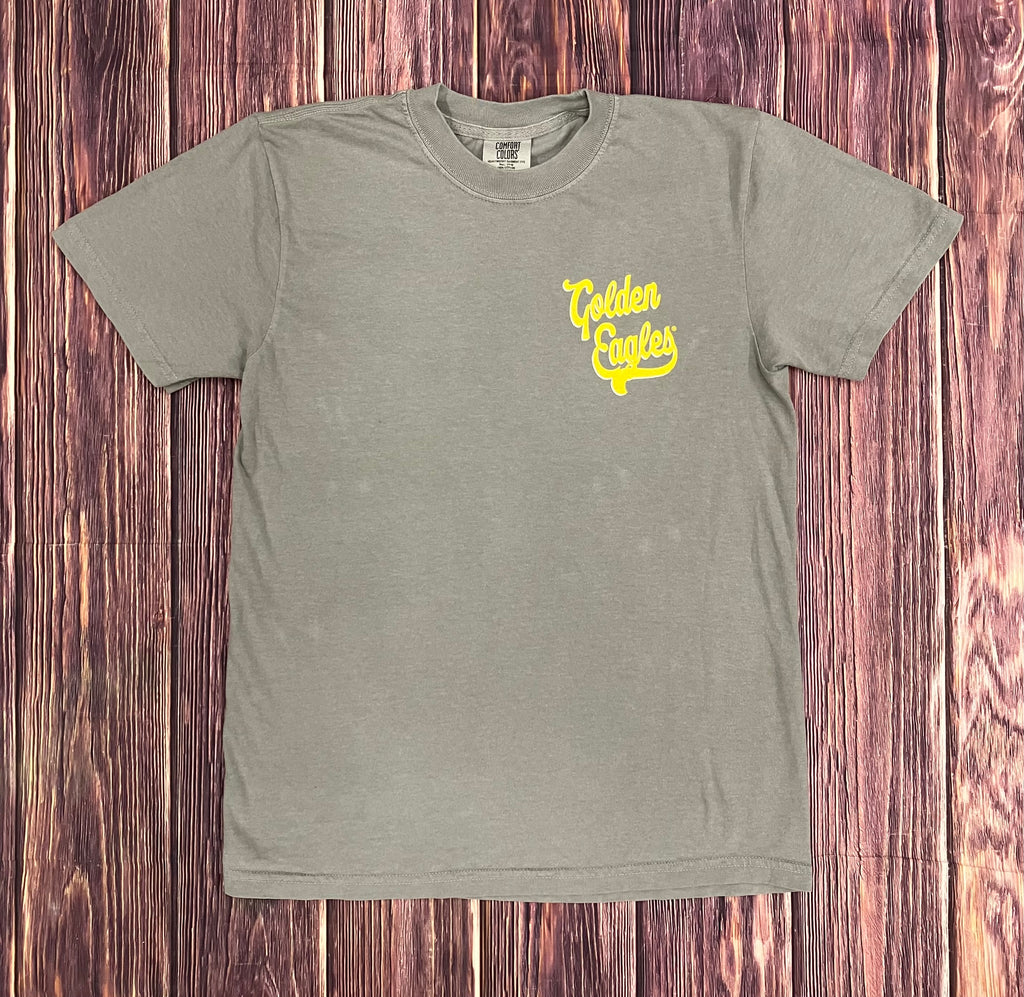 School Blocks Comfort Colors T-Shirt with Various USM Logos