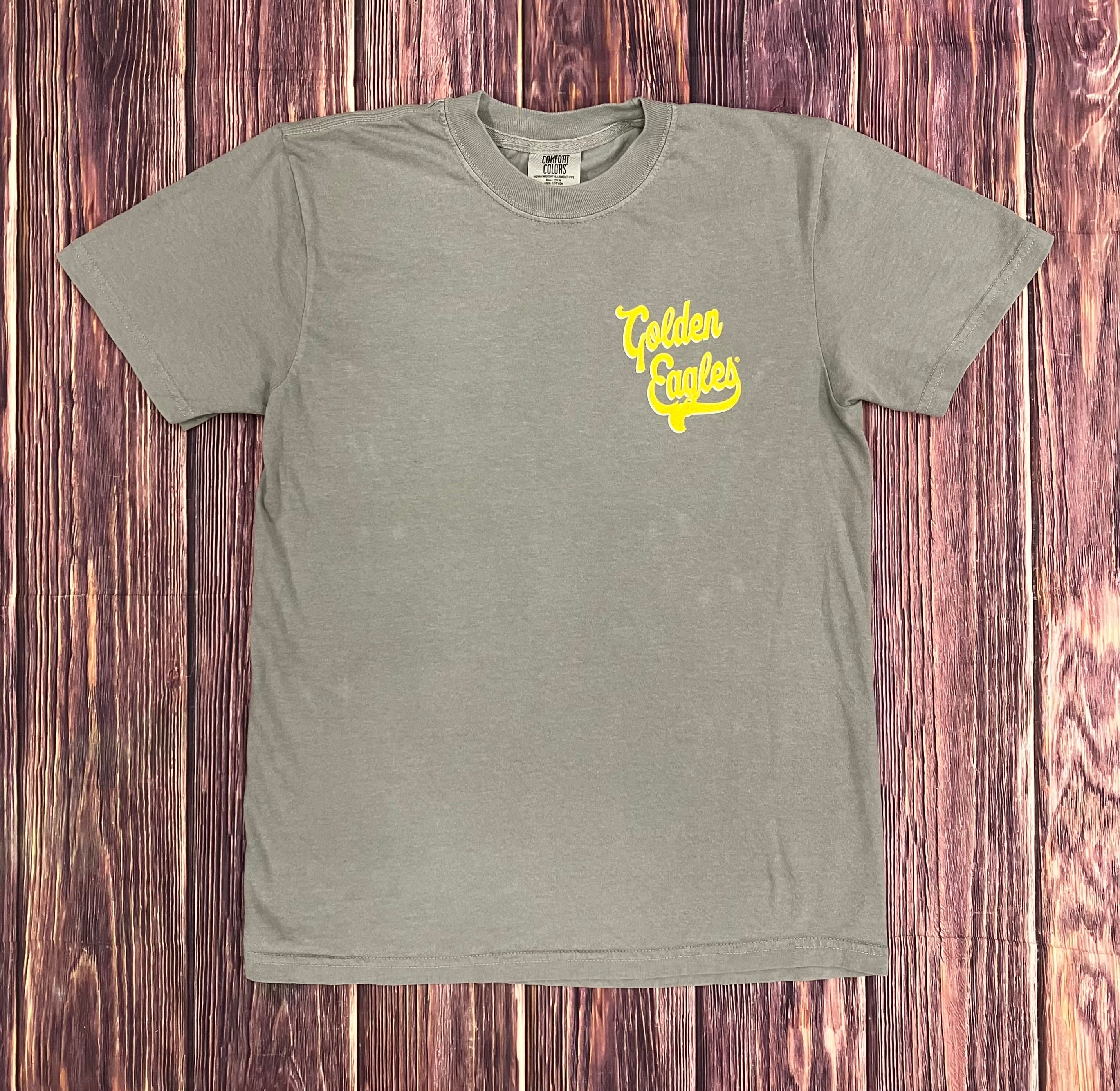 School Blocks Comfort Colors T-Shirt with Various USM Logos