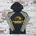 Youth Ned Long Sleeve Hooded T-Shirt with Eagle Head