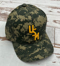 Digi Green Baseball Cap with Stacked USM
