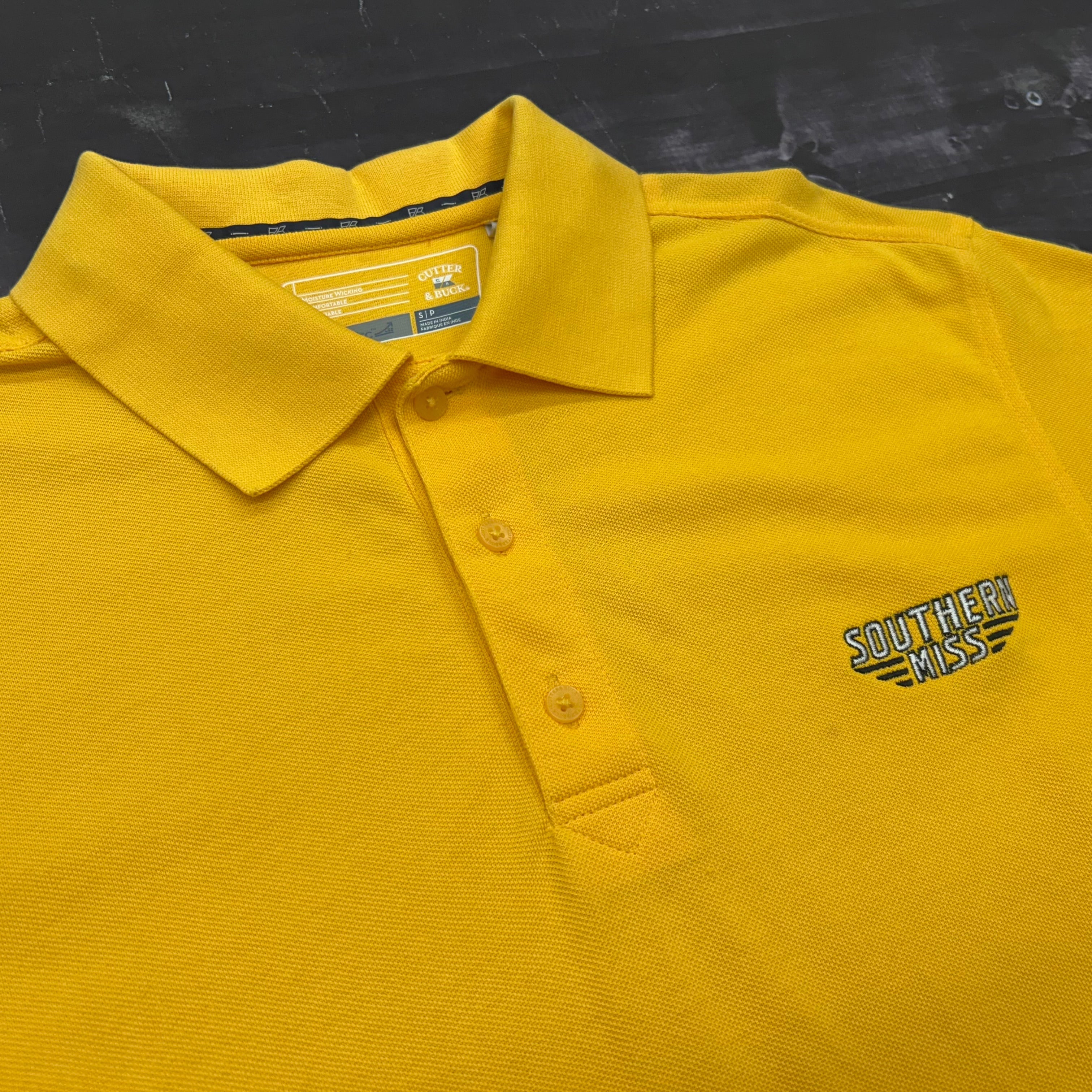 Cutter & Buck Men's Advantage Polo with Southern Miss Bars