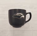 Matte Black Martin Mug with Etched Eagle Head
