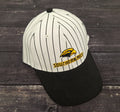 Cap Baseball Jonah Pinstripe with Eagle Head Southern Miss Wordmark