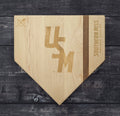 Tailgate Cutting Board Home Plate University Of Southern Mississippi W Southern Miss Golden Eagles On Side