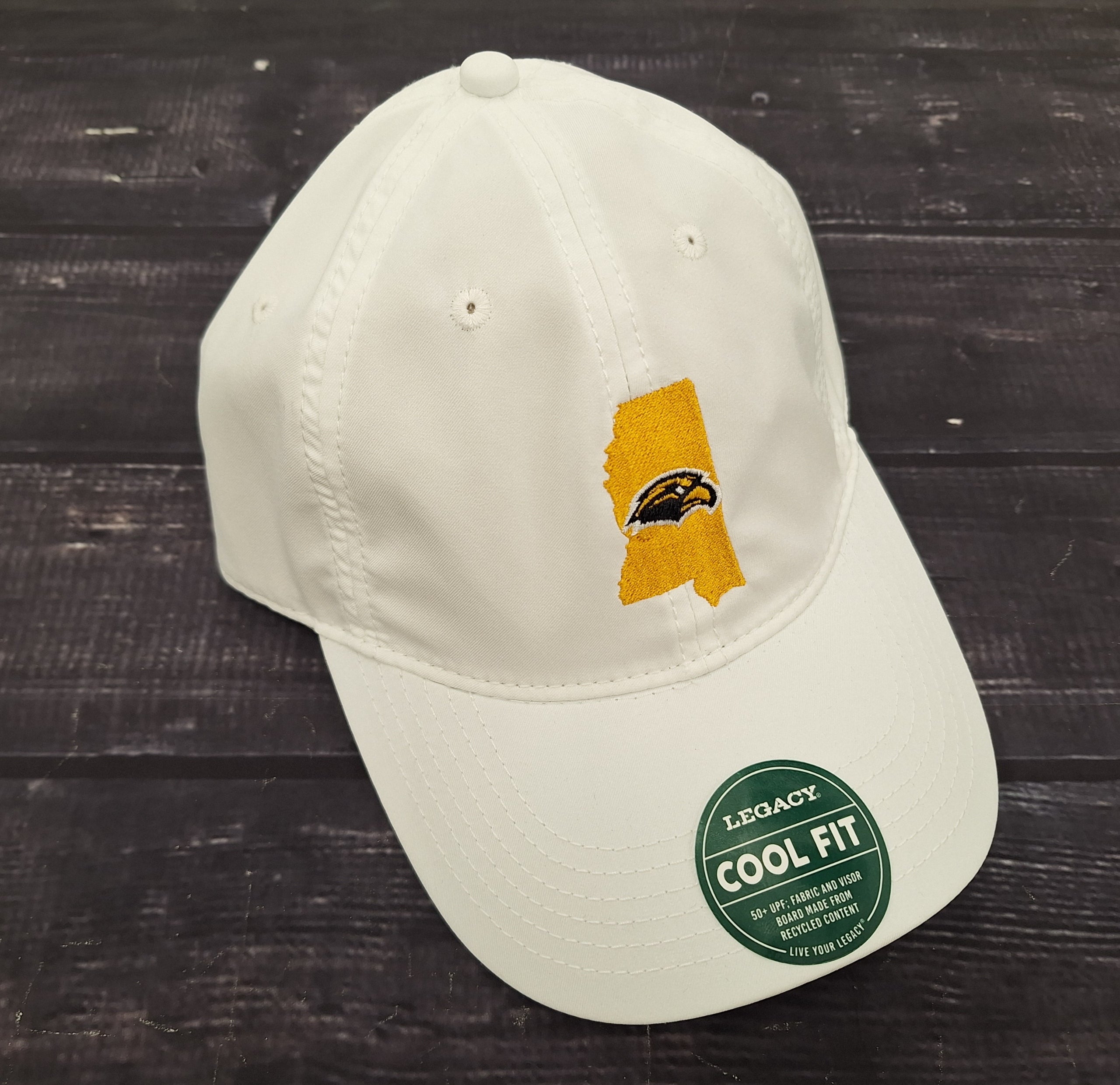 L2 Brands Cap Baseball CFA Gold MS Shape with Eagle Head
