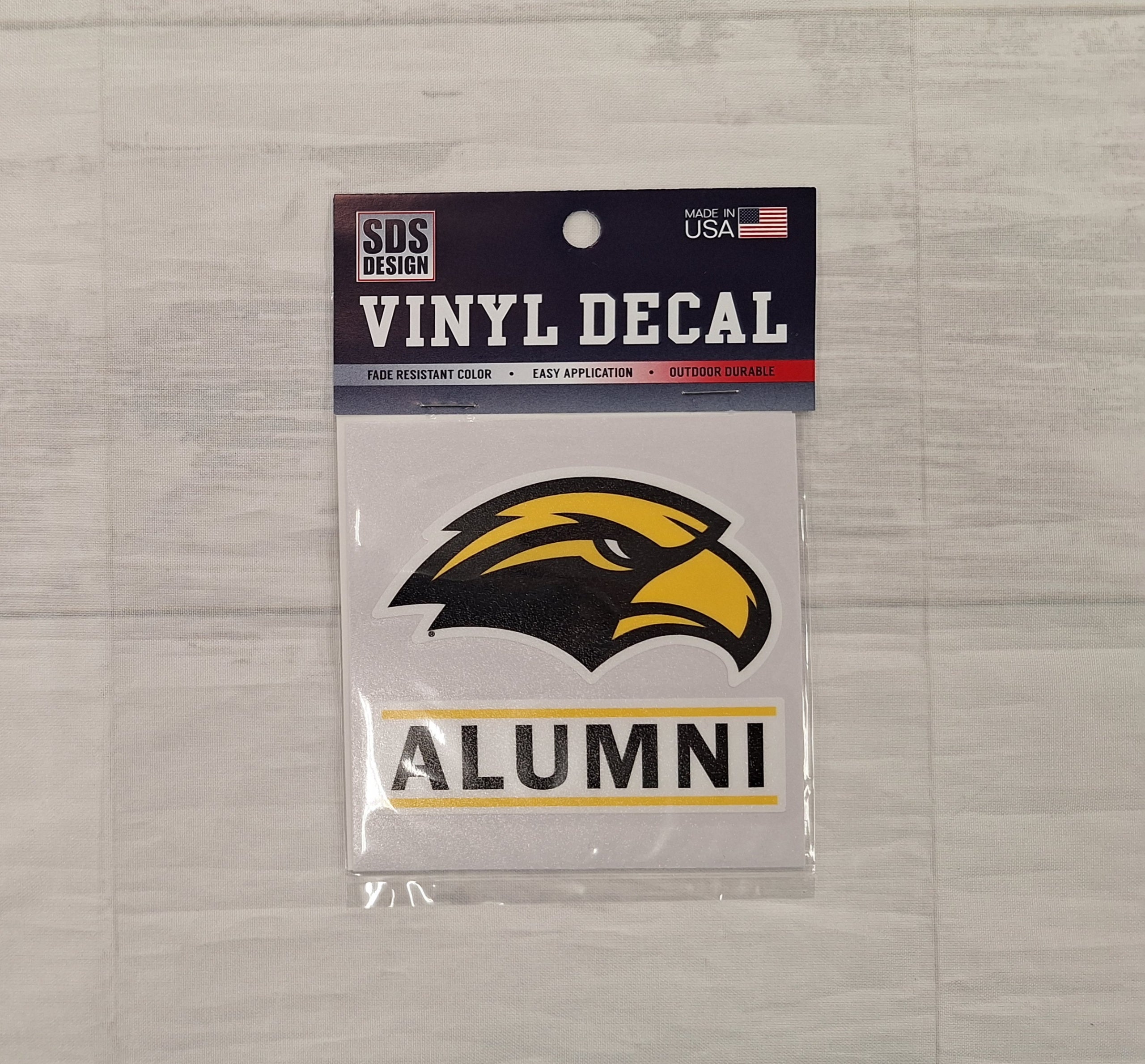 Auto Decal 3" Eagle Head with Alumni Bars