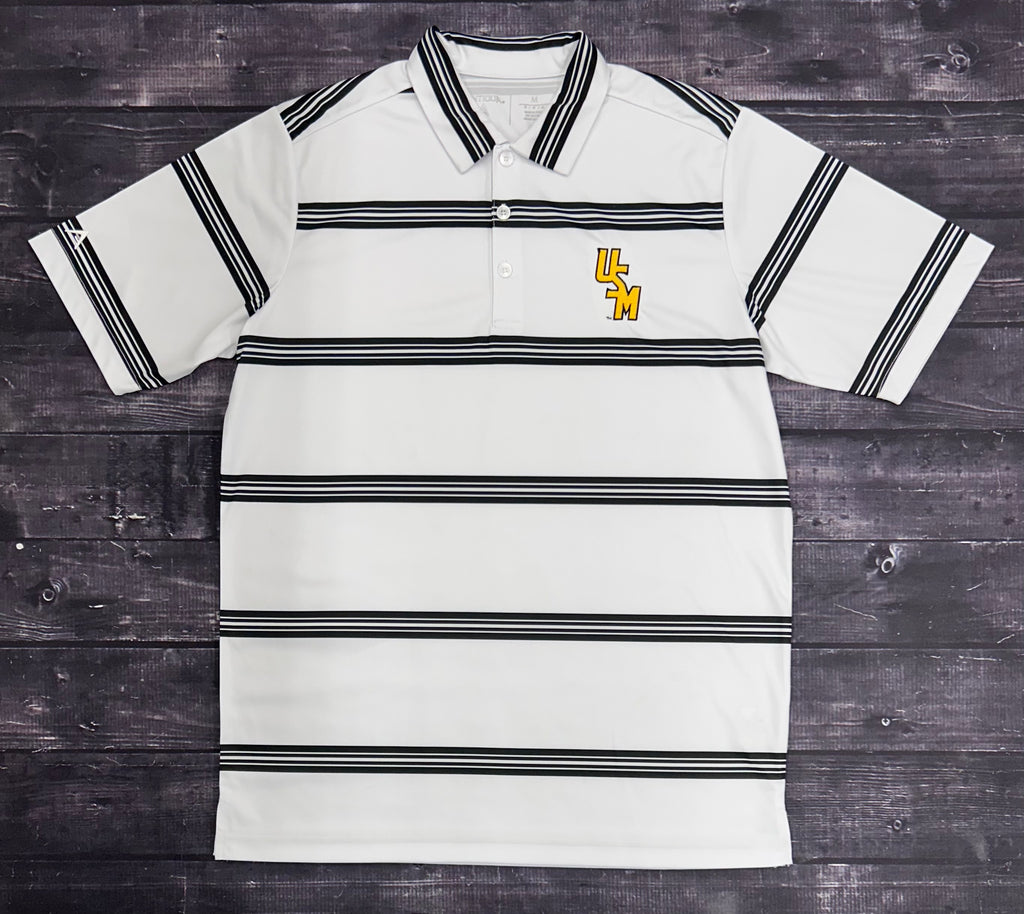 Antigua Men's Groove Polo with Stacked USM