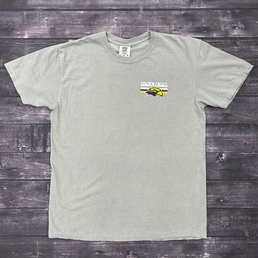 Retro Stripe Comfort Color Short Sleeve T-Shirt