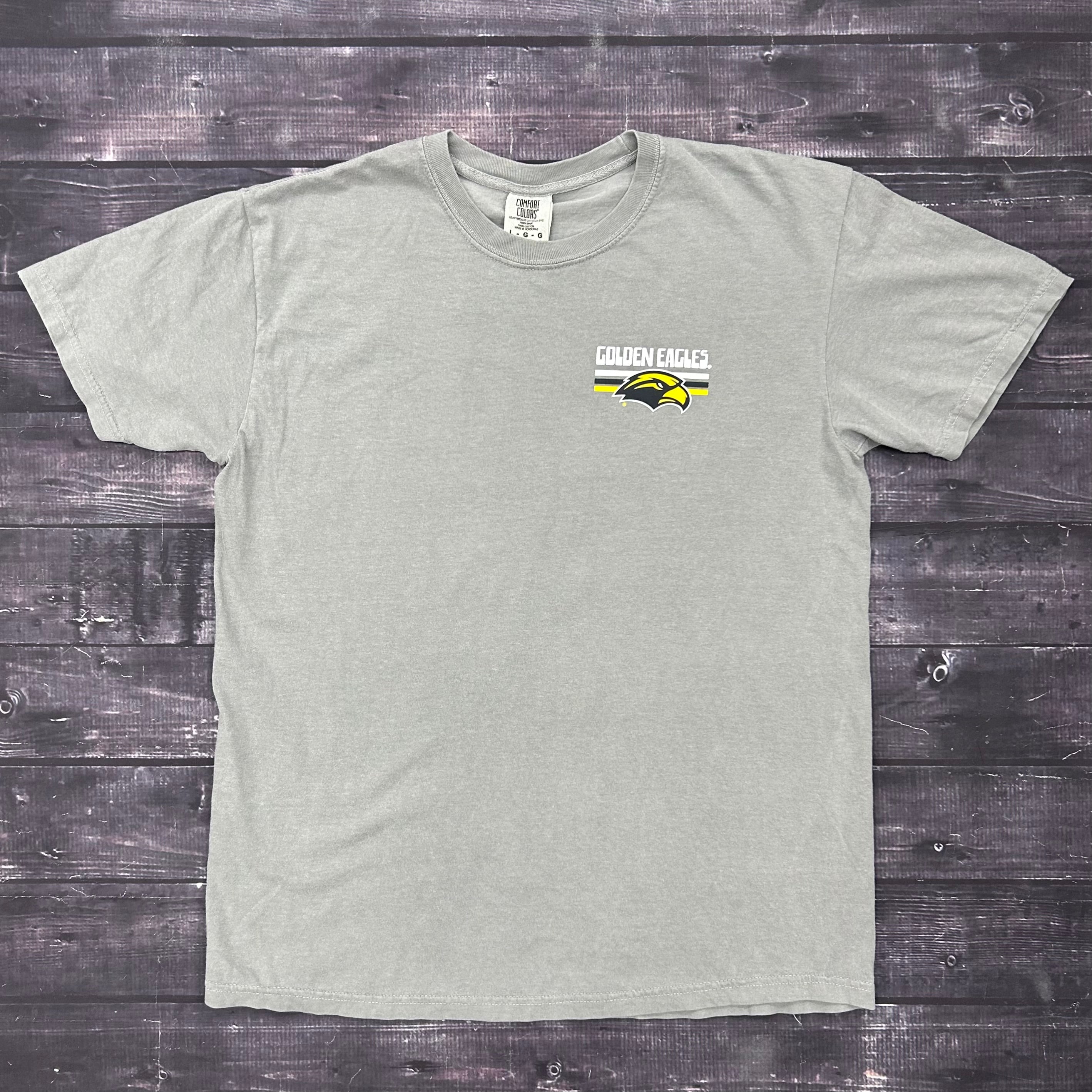 Retro Stripe Comfort Color Short Sleeve T-Shirt