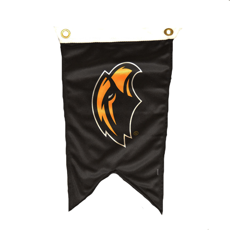 Boat Flag Black Eagle Head