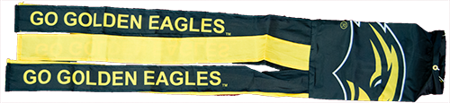 Windsock Striped Go Golden Eagles