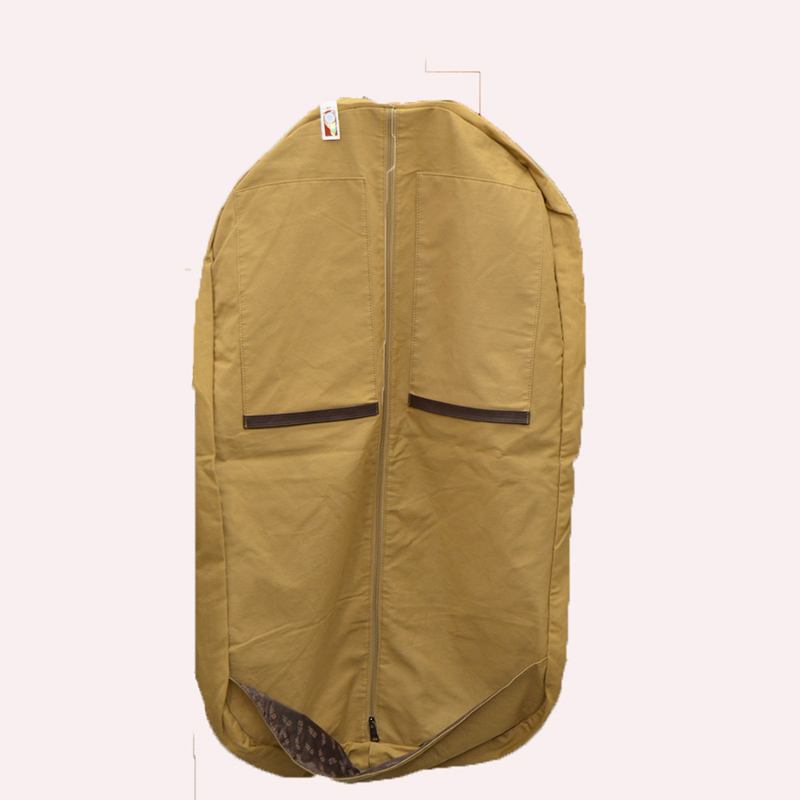 Garment Bag Canvas Eagle Head Concho