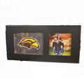 Home Frame Black Eagle Head Lft Side Picture Rt Side