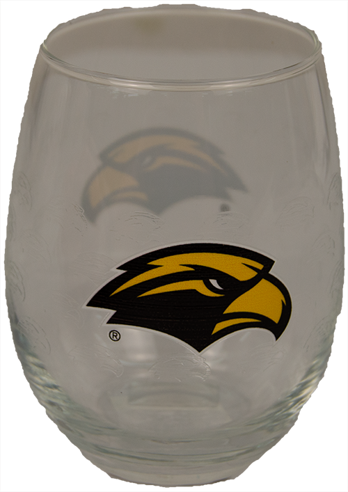 XD Stemless Wine Glass with Eagle Head