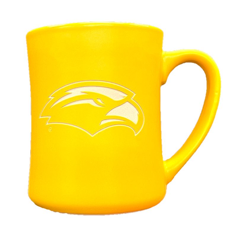 Mug Eagle Head Etched