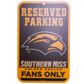 Sign 11X17 Reserved Parking Golden Eagles Fans Only